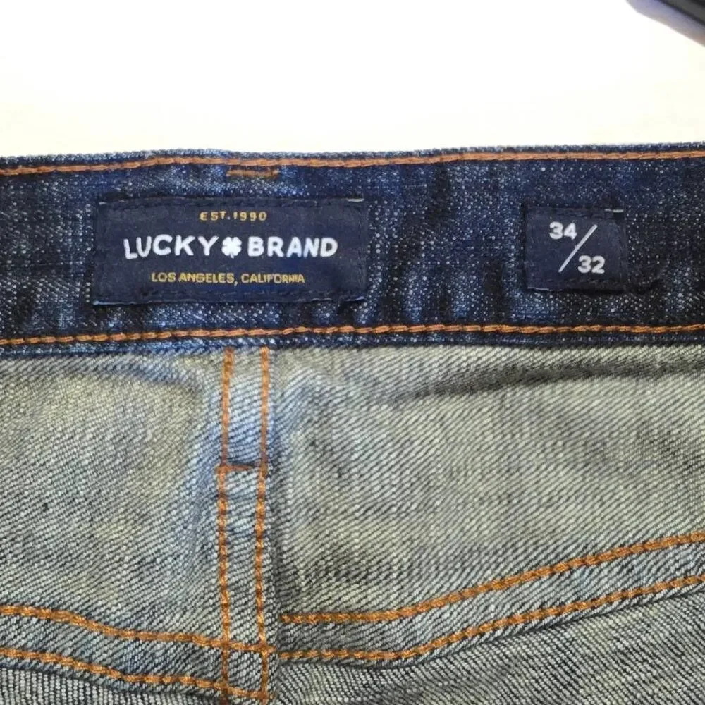 Lucky Brand 361 Vintage Straight Jeans 34x32 Stretch